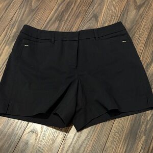 White House Black Market Elegant Black Women's Bermudas